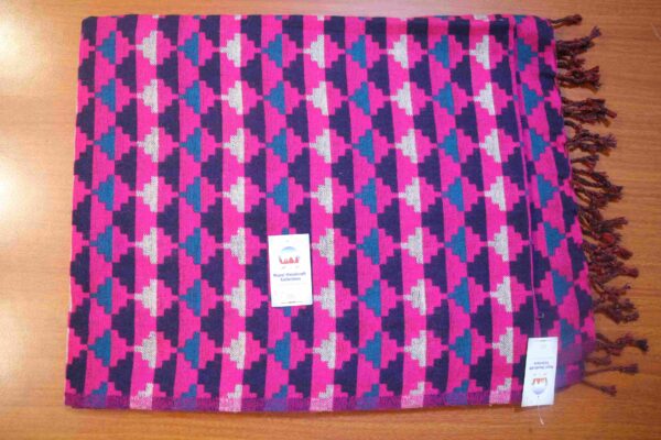 Dhaka Pattern Woolen Shawl