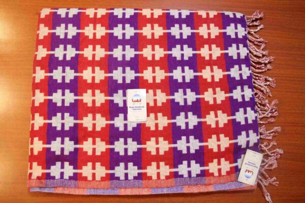 Dhaka Pattern Woolen Shawl
